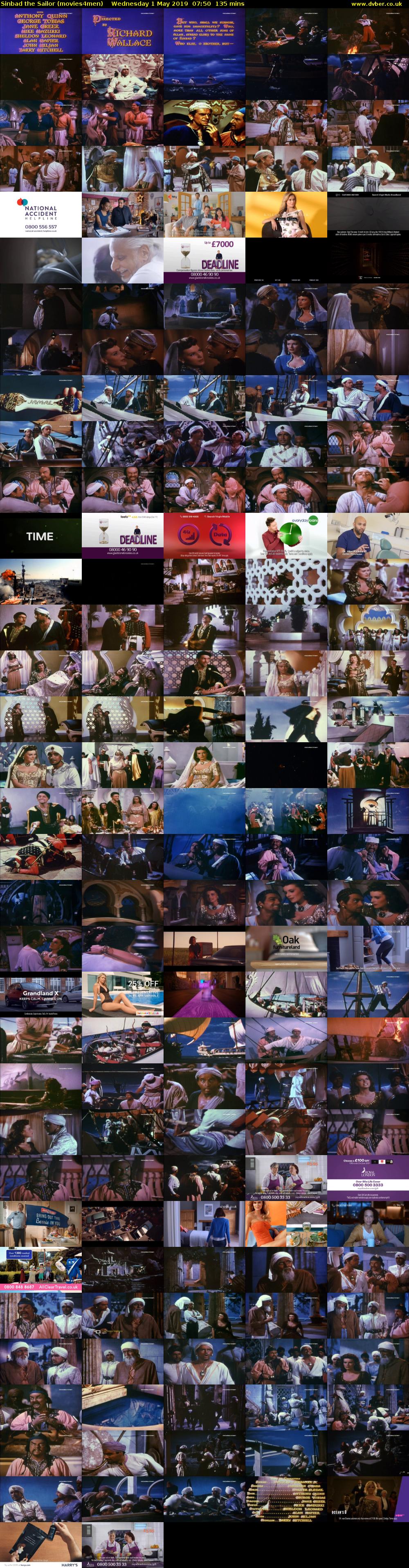 Sinbad the Sailor (movies4men) Wednesday 1 May 2019 07:50 - 10:05
