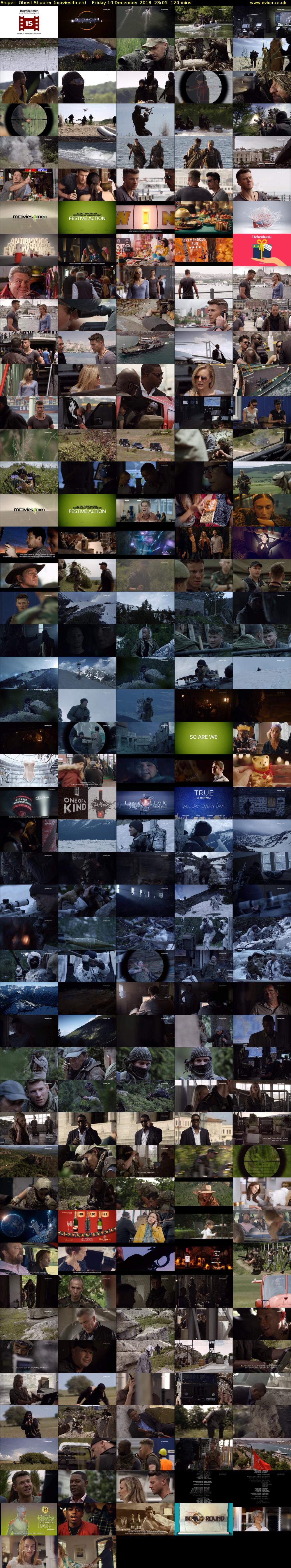 Sniper: Ghost Shooter (movies4men) Friday 14 December 2018 23:05 - 01:05