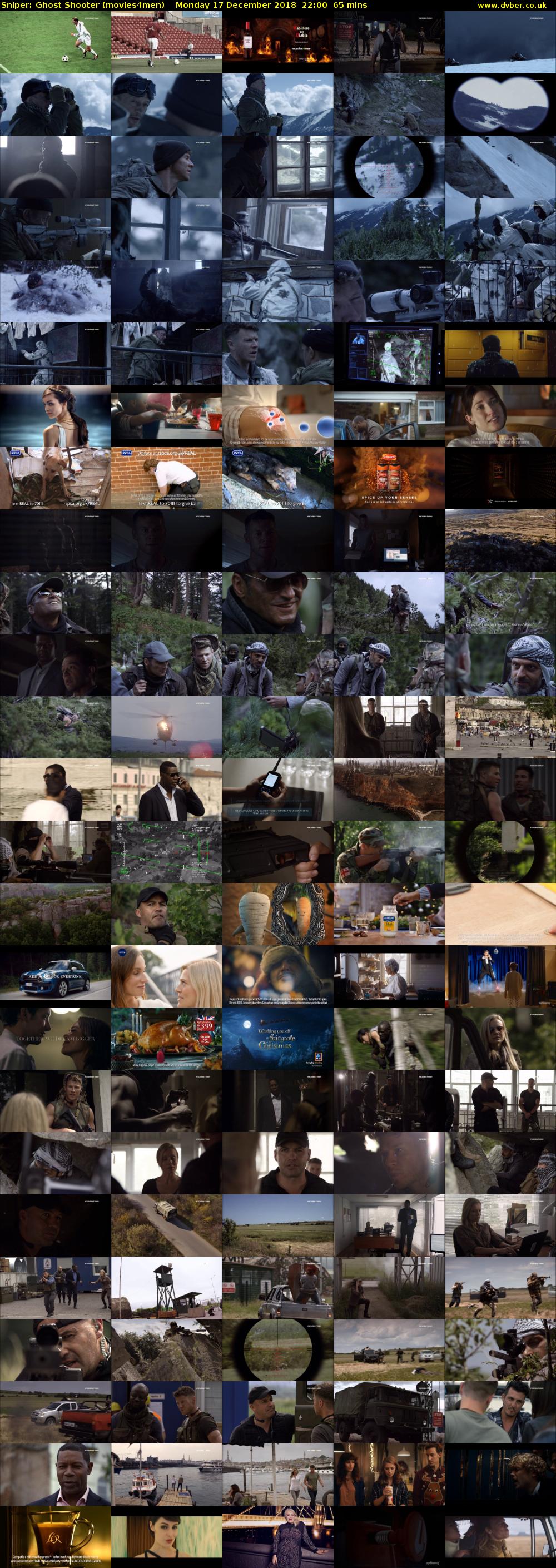 Sniper: Ghost Shooter (movies4men) Monday 17 December 2018 22:00 - 23:05