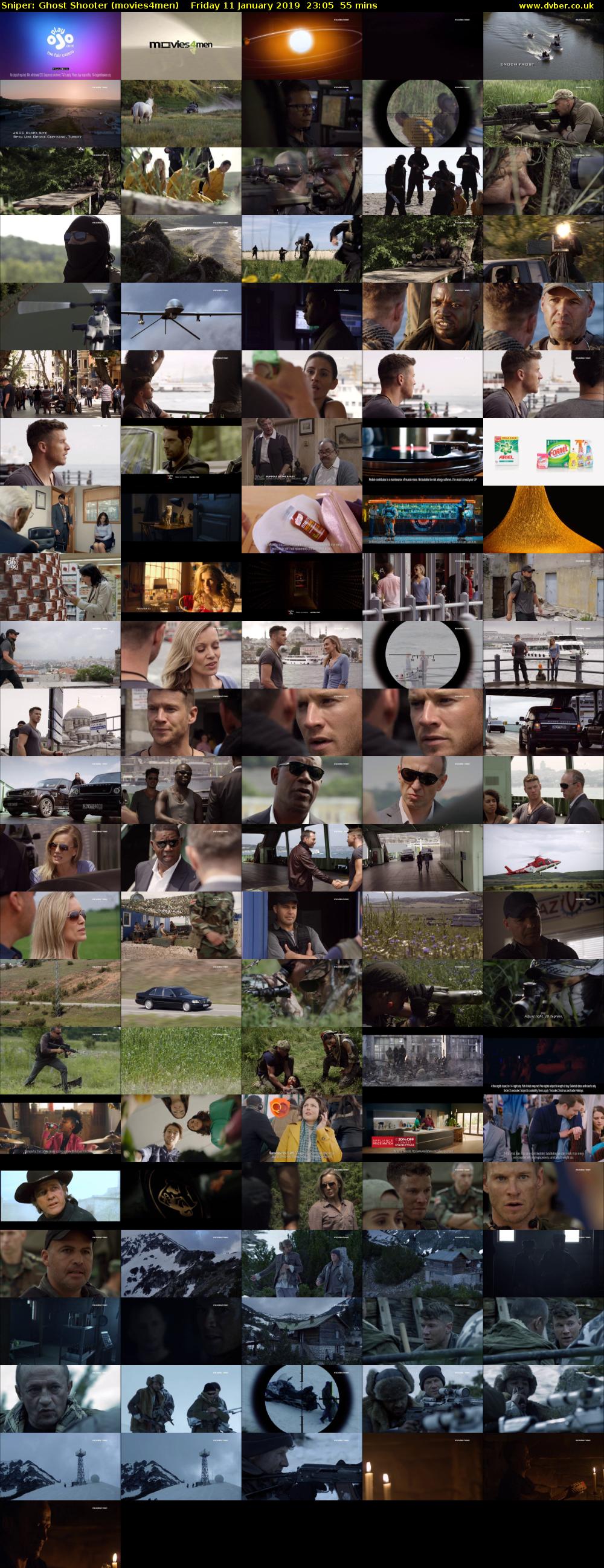 Sniper: Ghost Shooter (movies4men) Friday 11 January 2019 23:05 - 00:00