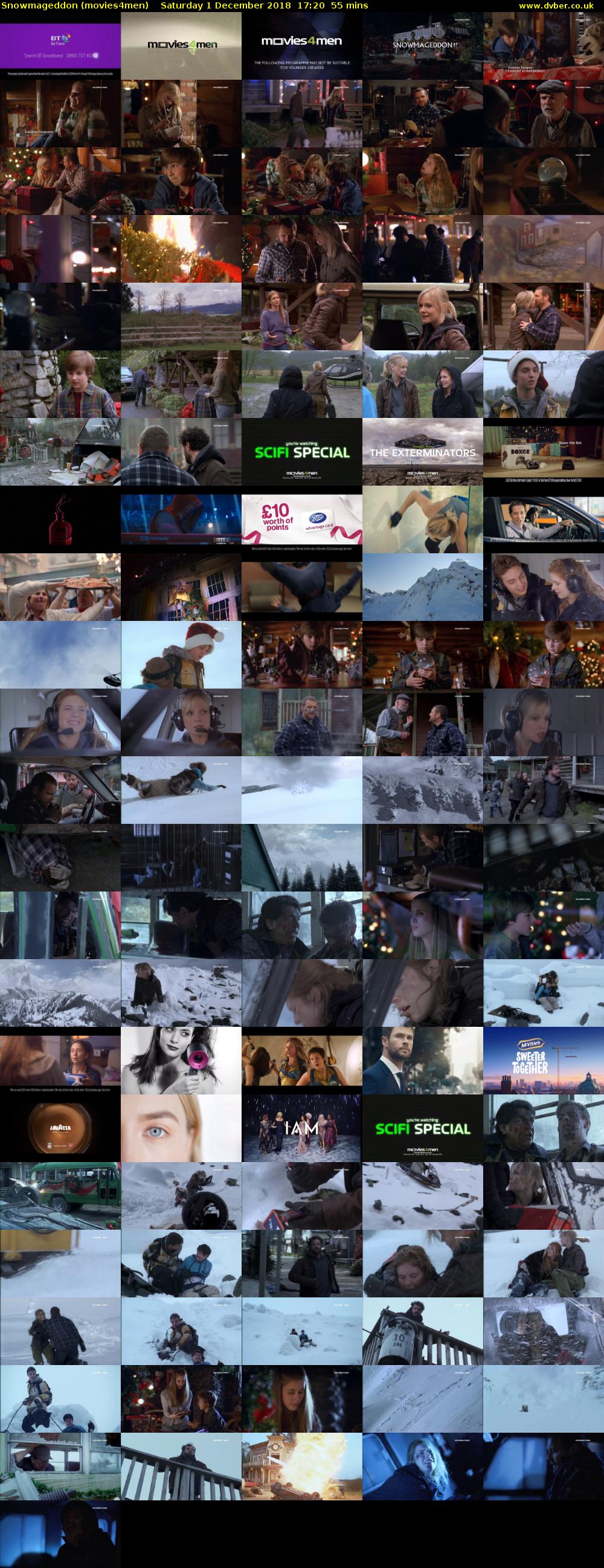 Snowmageddon (movies4men) Saturday 1 December 2018 17:20 - 18:15