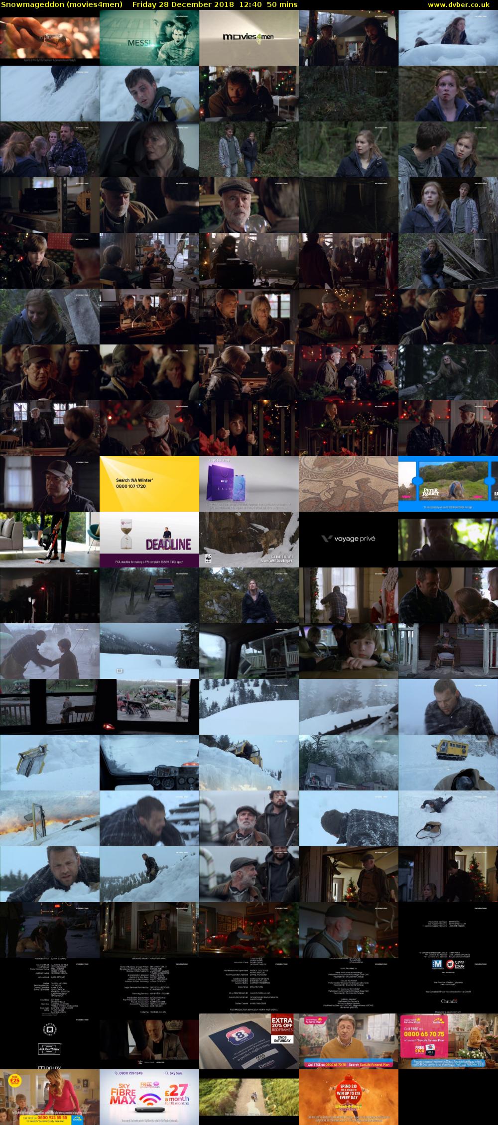 Snowmageddon (movies4men) Friday 28 December 2018 12:40 - 13:30