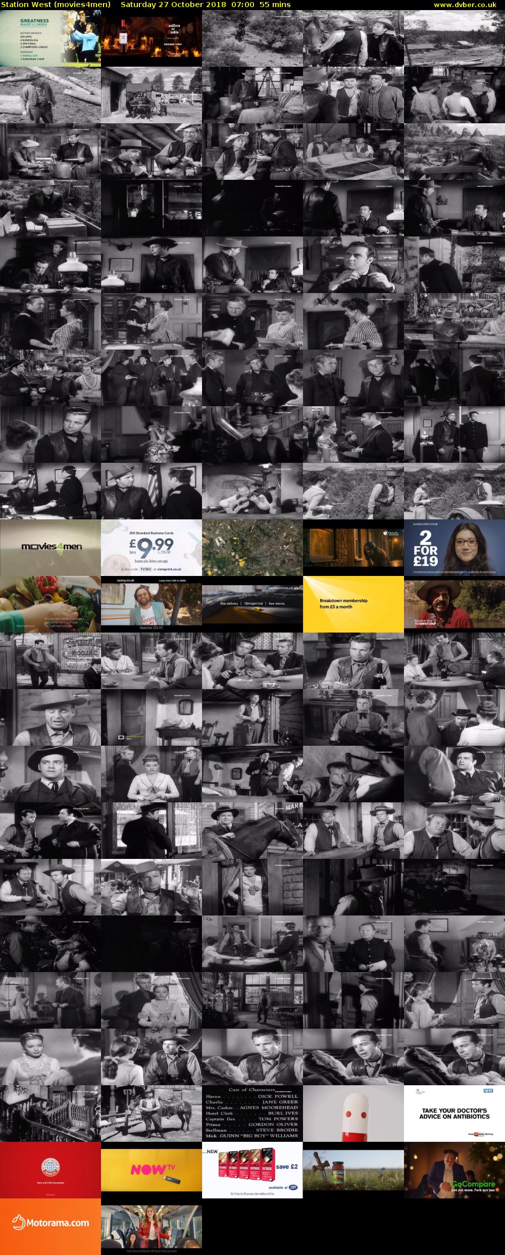 Station West (movies4men) Saturday 27 October 2018 07:00 - 07:55