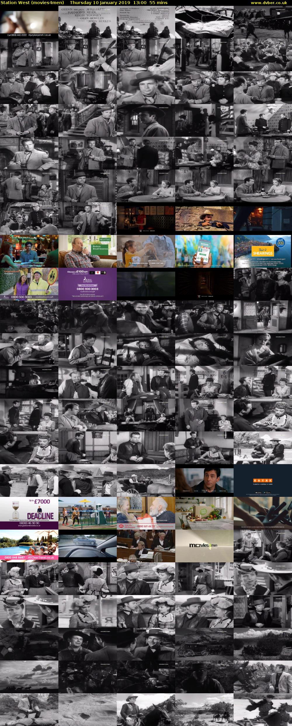 Station West (movies4men) Thursday 10 January 2019 13:00 - 13:55