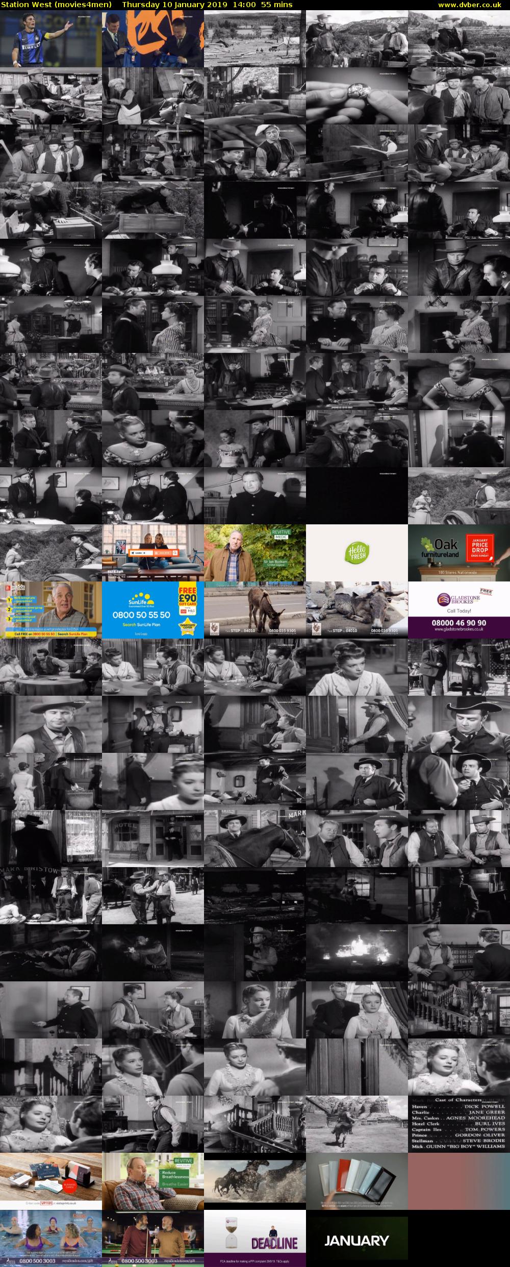 Station West (movies4men) Thursday 10 January 2019 14:00 - 14:55