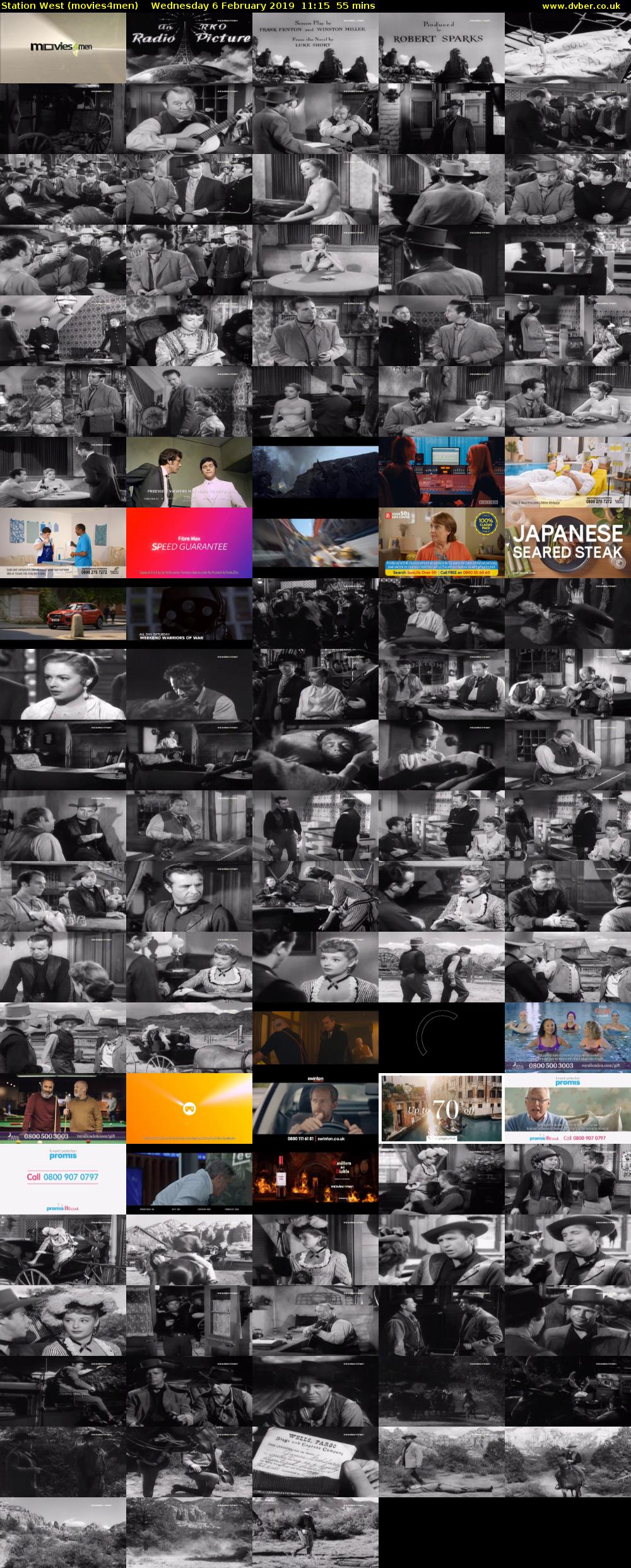 Station West (movies4men) Wednesday 6 February 2019 11:15 - 12:10