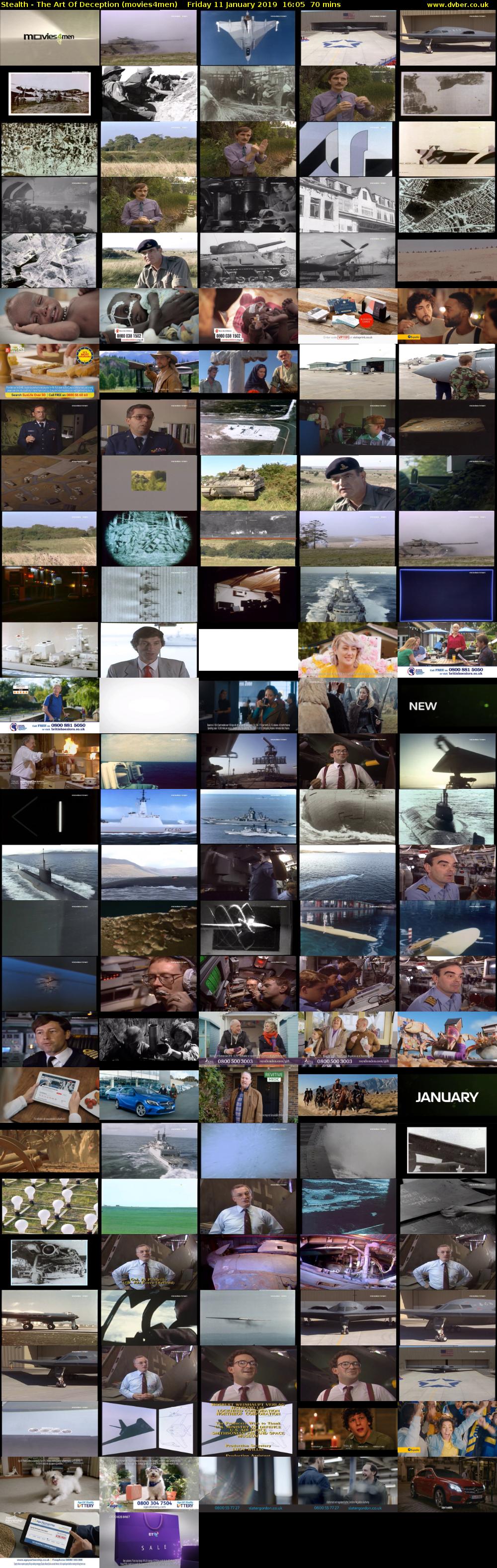 Stealth - The Art Of Deception (movies4men) Friday 11 January 2019 16:05 - 17:15