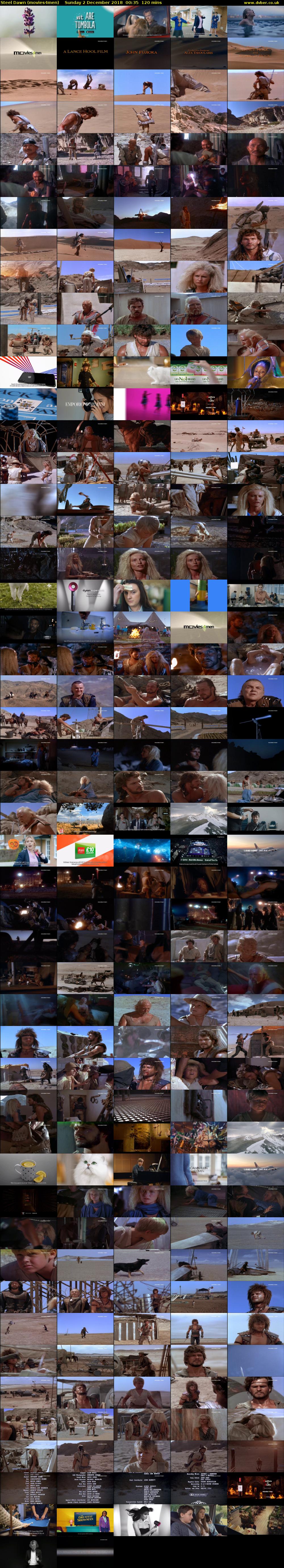 Steel Dawn (movies4men) Sunday 2 December 2018 00:35 - 02:35