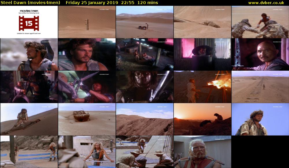 Steel Dawn (movies4men) Friday 25 January 2019 22:55 - 00:55