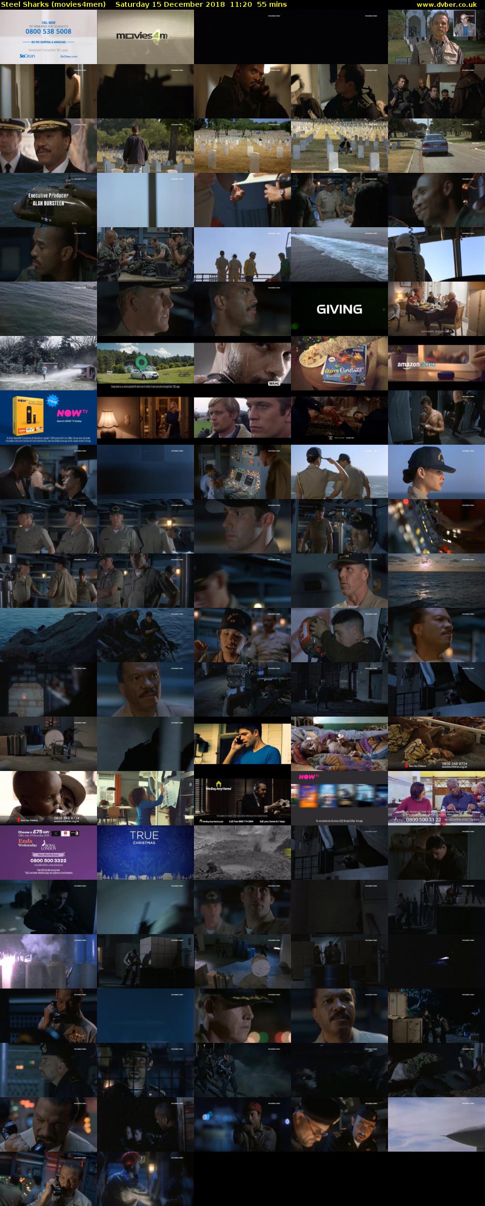 Steel Sharks (movies4men) Saturday 15 December 2018 11:20 - 12:15