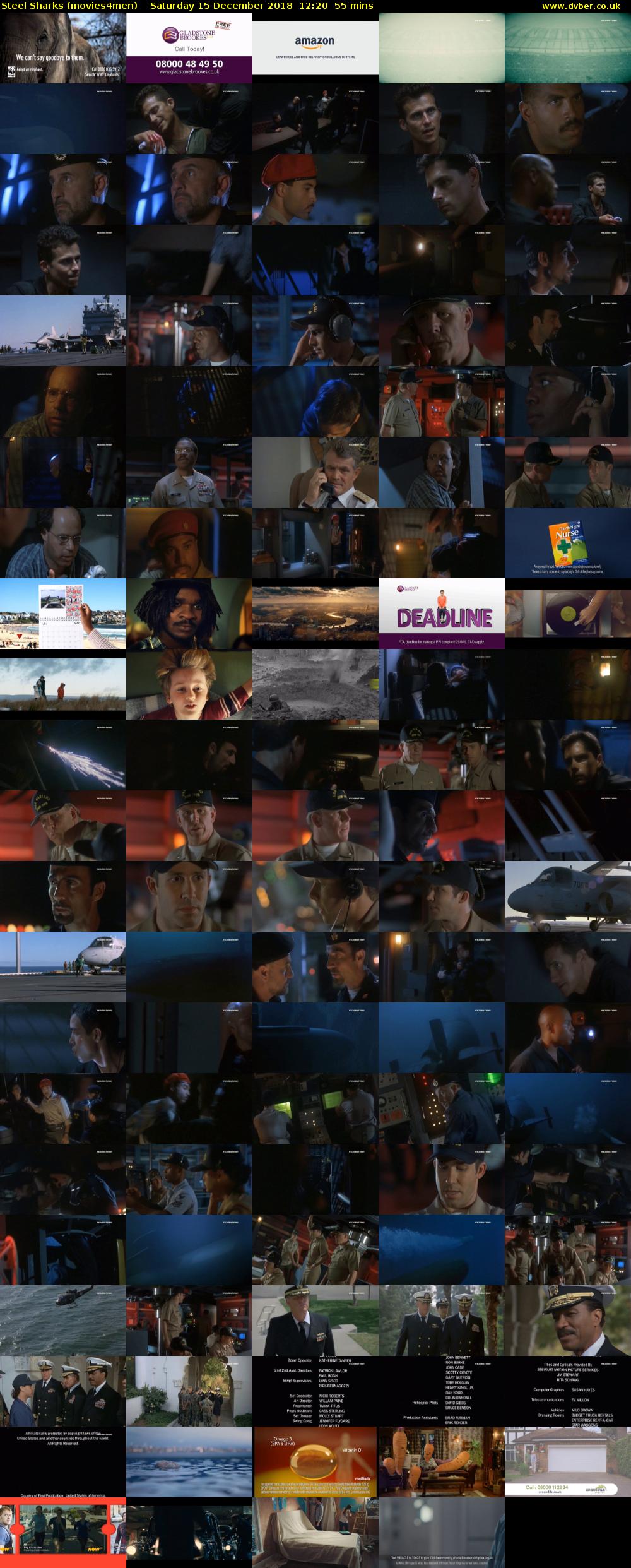 Steel Sharks (movies4men) Saturday 15 December 2018 12:20 - 13:15