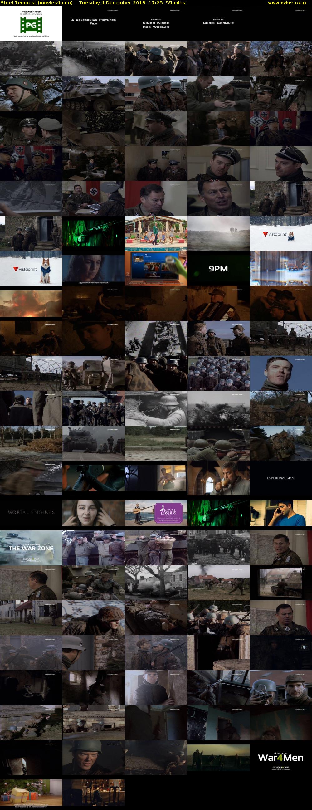 Steel Tempest (movies4men) Tuesday 4 December 2018 17:25 - 18:20