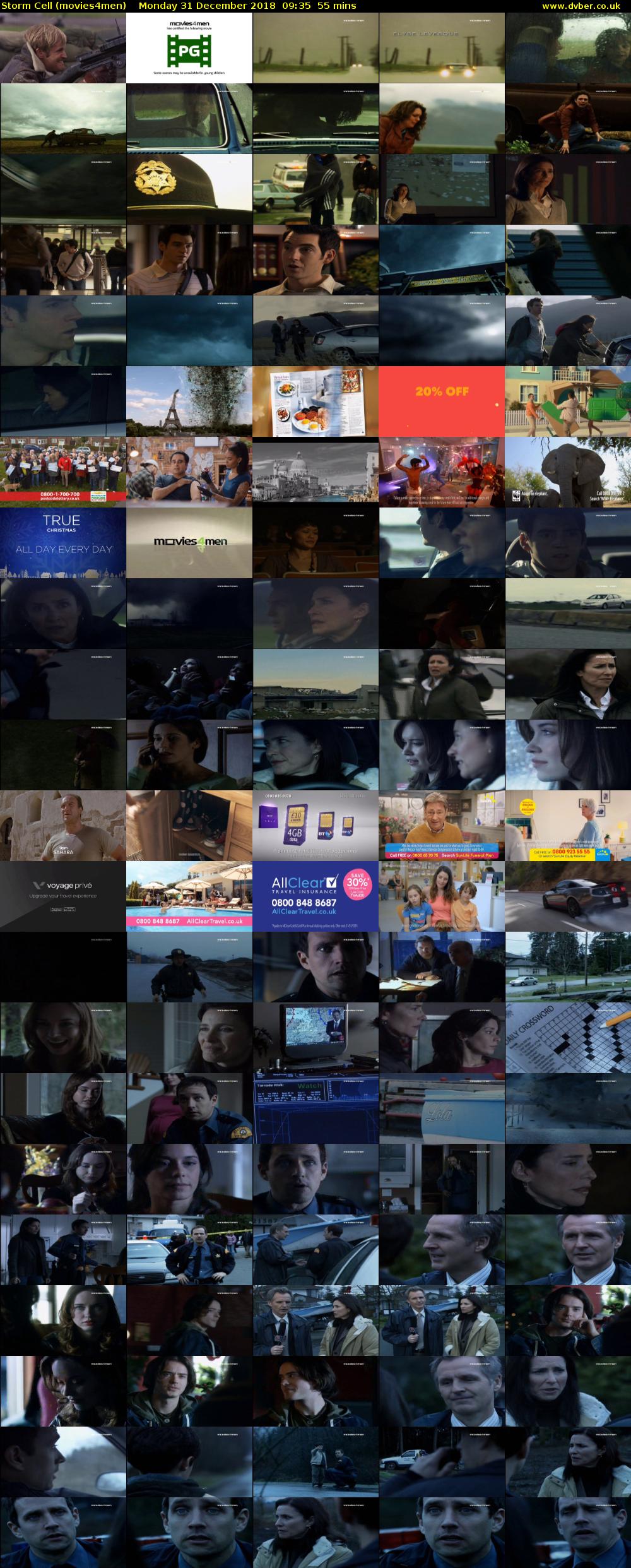 Storm Cell (movies4men) Monday 31 December 2018 09:35 - 10:30