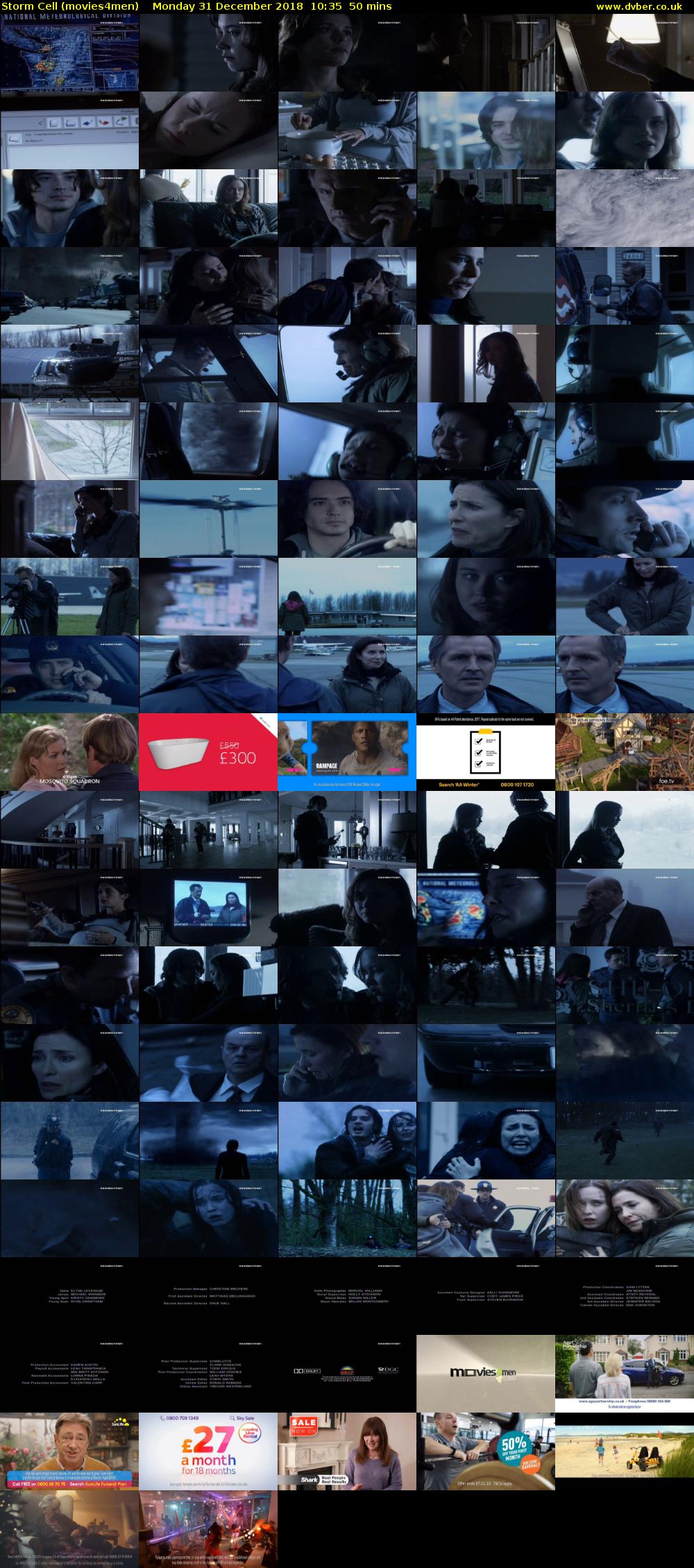 Storm Cell (movies4men) Monday 31 December 2018 10:35 - 11:25