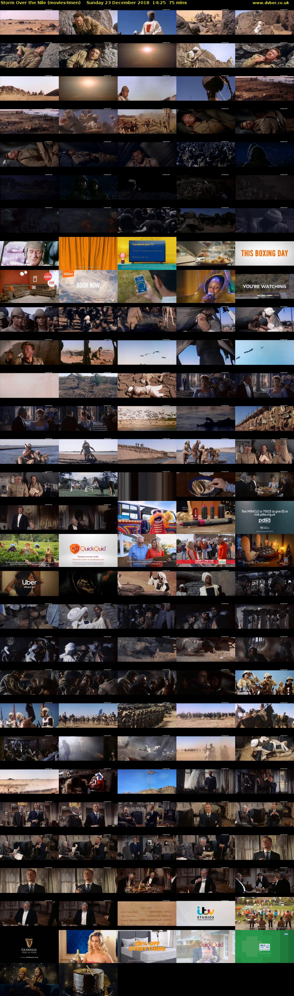 Storm Over the Nile (movies4men) Sunday 23 December 2018 14:25 - 15:40