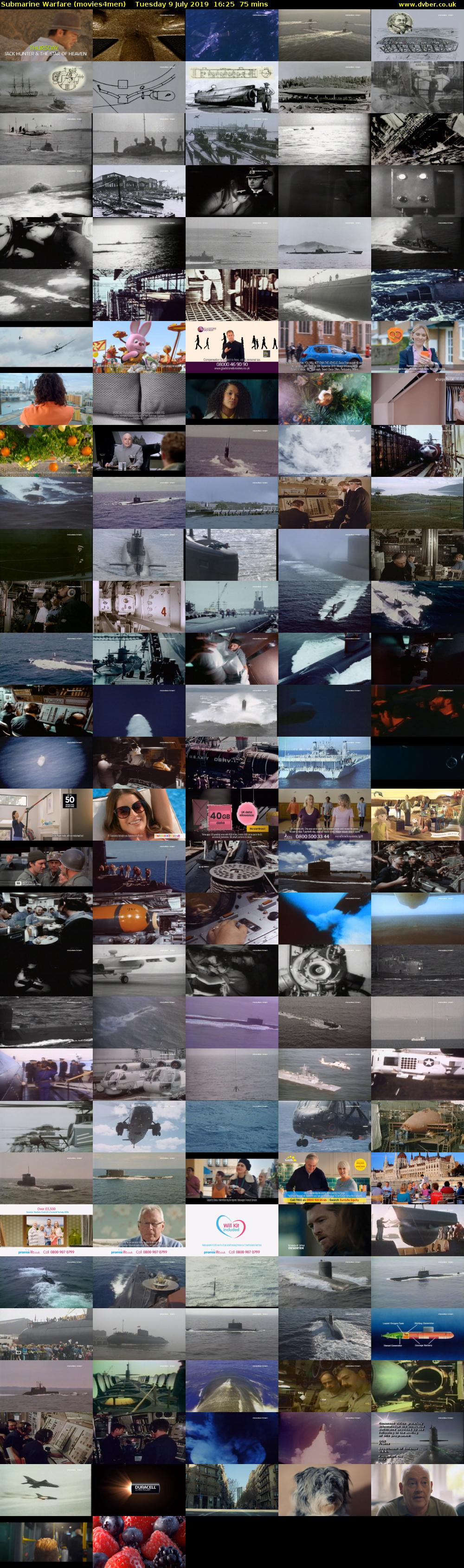 Submarine Warfare (movies4men) Tuesday 9 July 2019 16:25 - 17:40