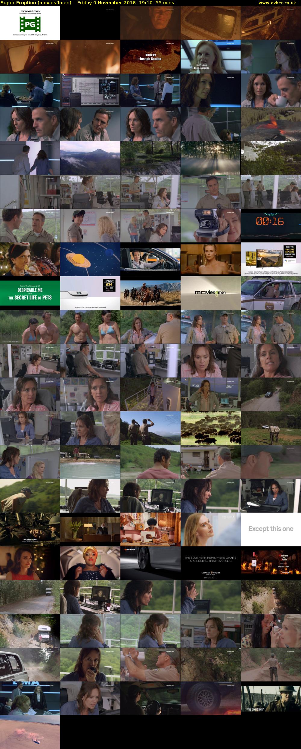 Super Eruption (movies4men) Friday 9 November 2018 19:10 - 20:05