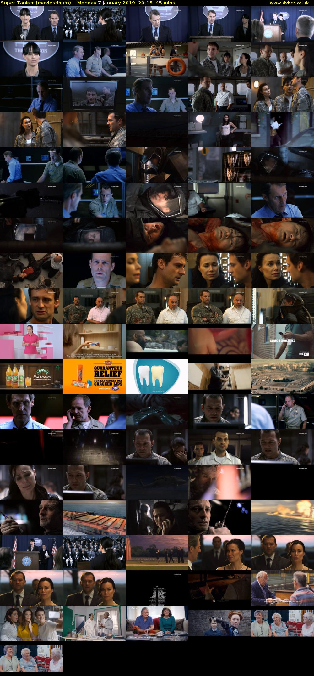 Super Tanker (movies4men) Monday 7 January 2019 20:15 - 21:00