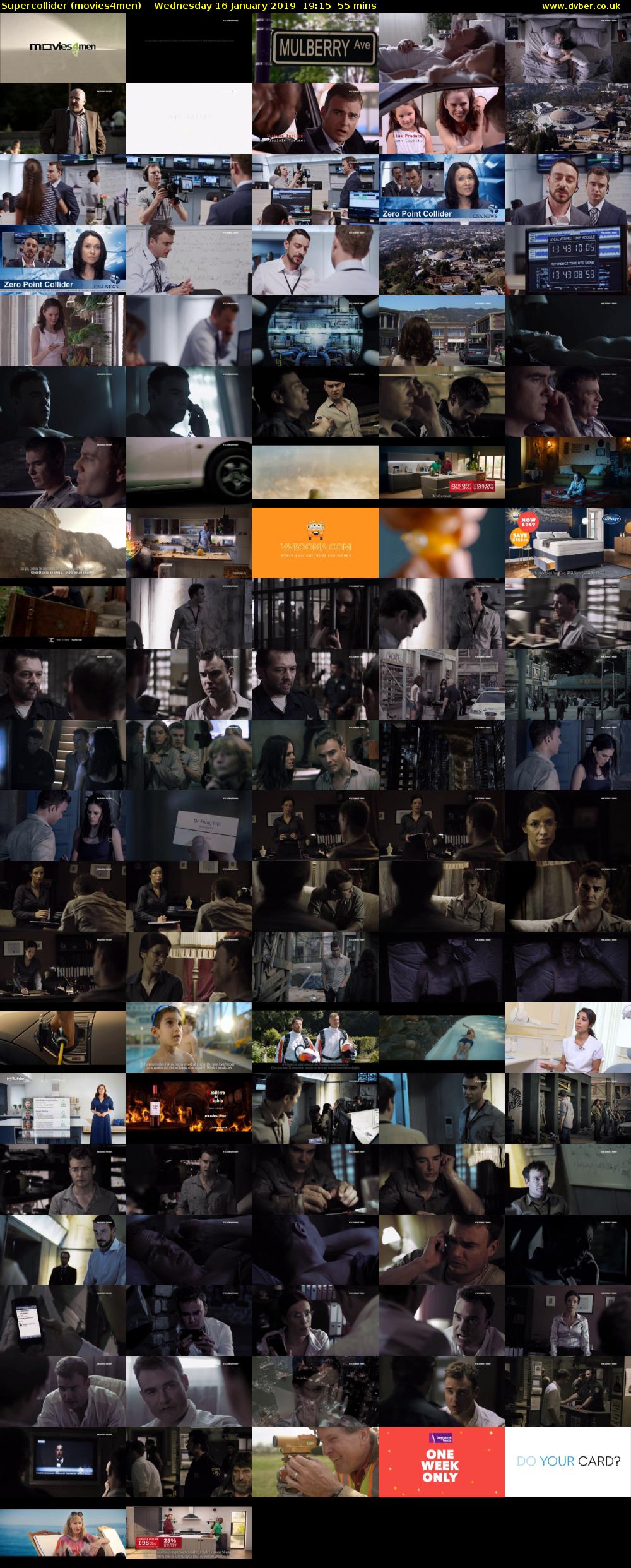 Supercollider (movies4men) Wednesday 16 January 2019 19:15 - 20:10