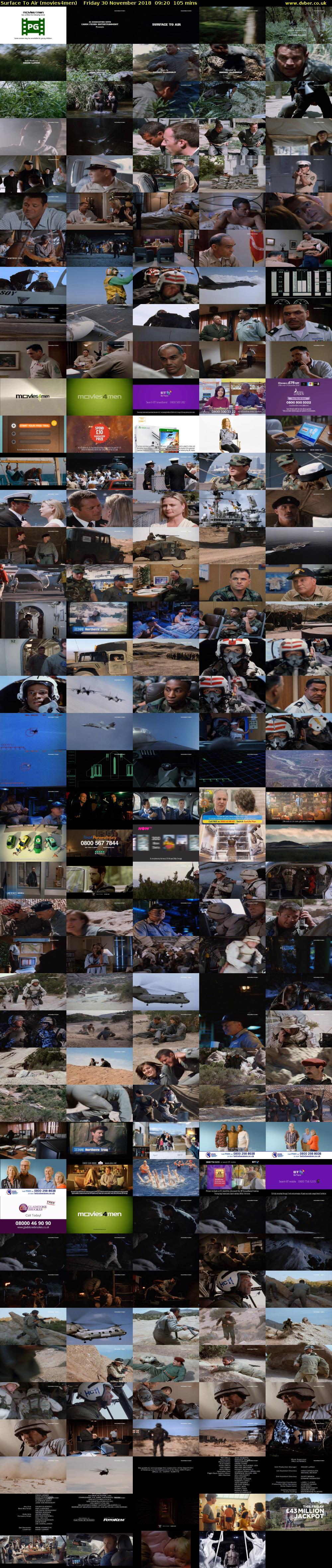 Surface To Air (movies4men) Friday 30 November 2018 09:20 - 11:05