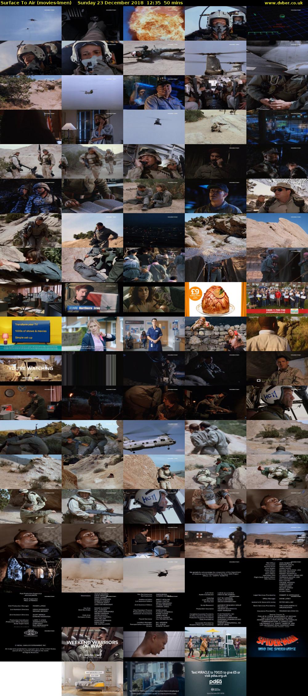 Surface To Air (movies4men) Sunday 23 December 2018 12:35 - 13:25