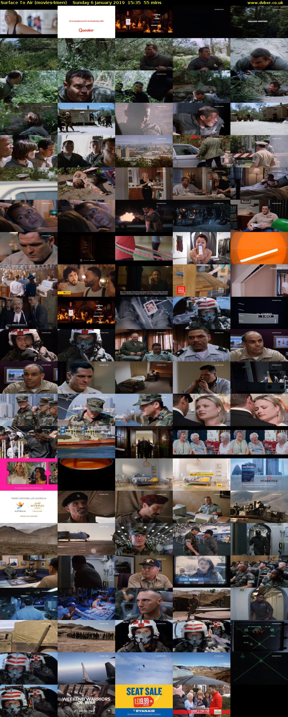 Surface To Air (movies4men) Sunday 6 January 2019 15:35 - 16:30