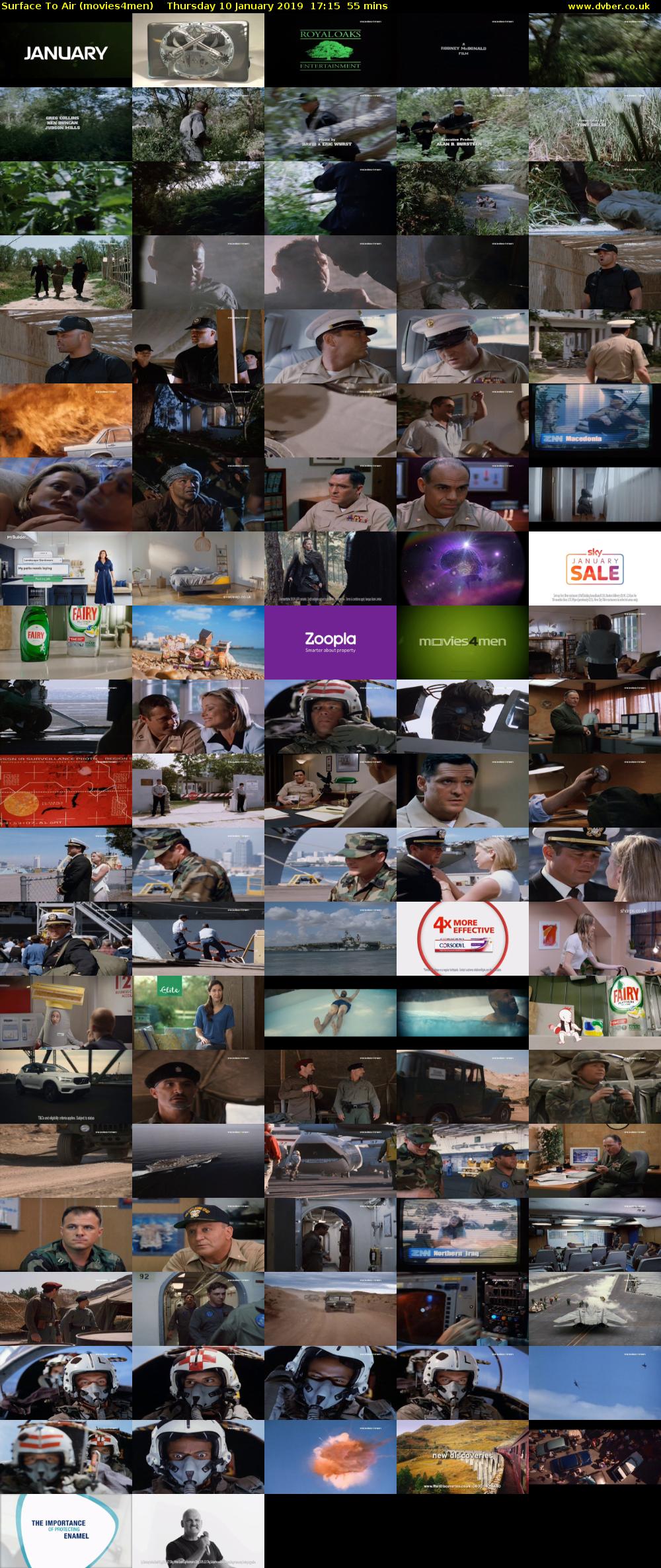Surface To Air (movies4men) Thursday 10 January 2019 17:15 - 18:10