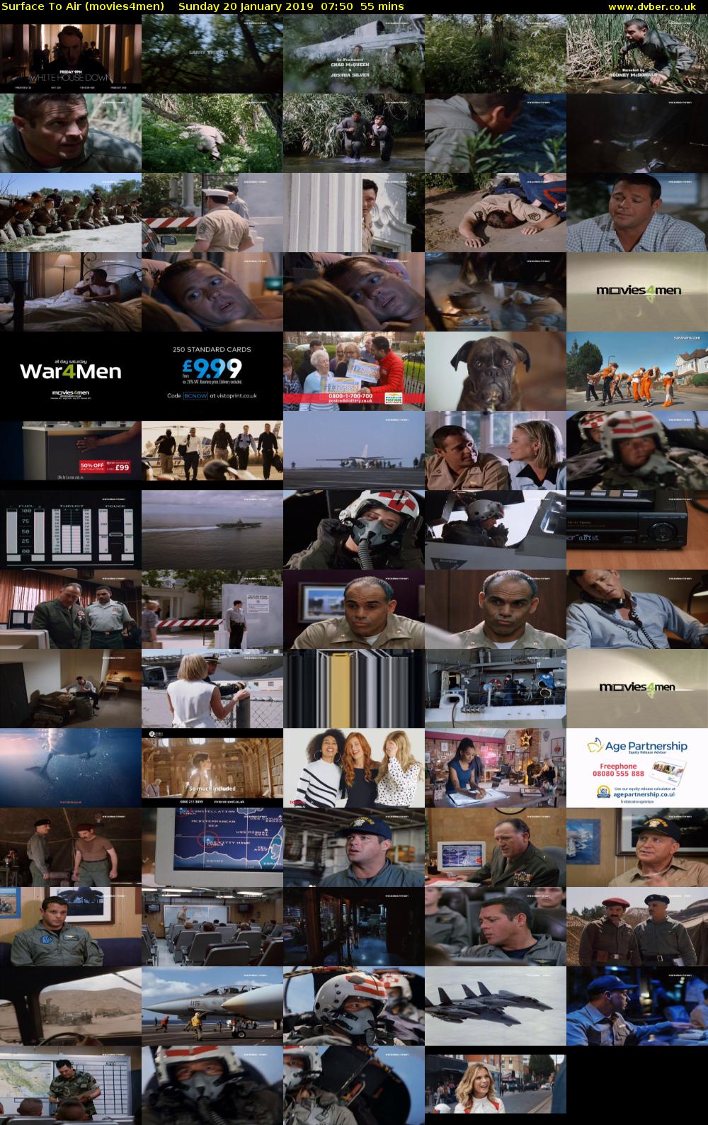 Surface To Air (movies4men) Sunday 20 January 2019 07:50 - 08:45