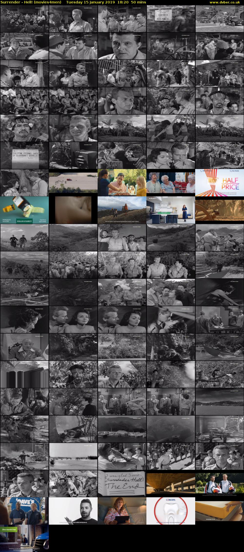 Surrender - Hell! (movies4men) Tuesday 15 January 2019 18:20 - 19:10