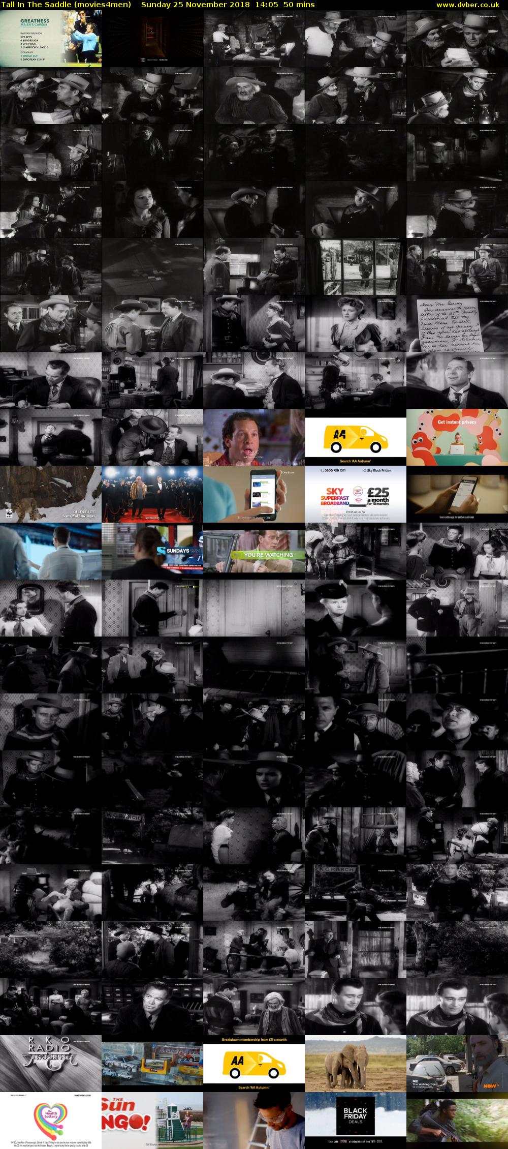 Tall In The Saddle (movies4men) Sunday 25 November 2018 14:05 - 14:55