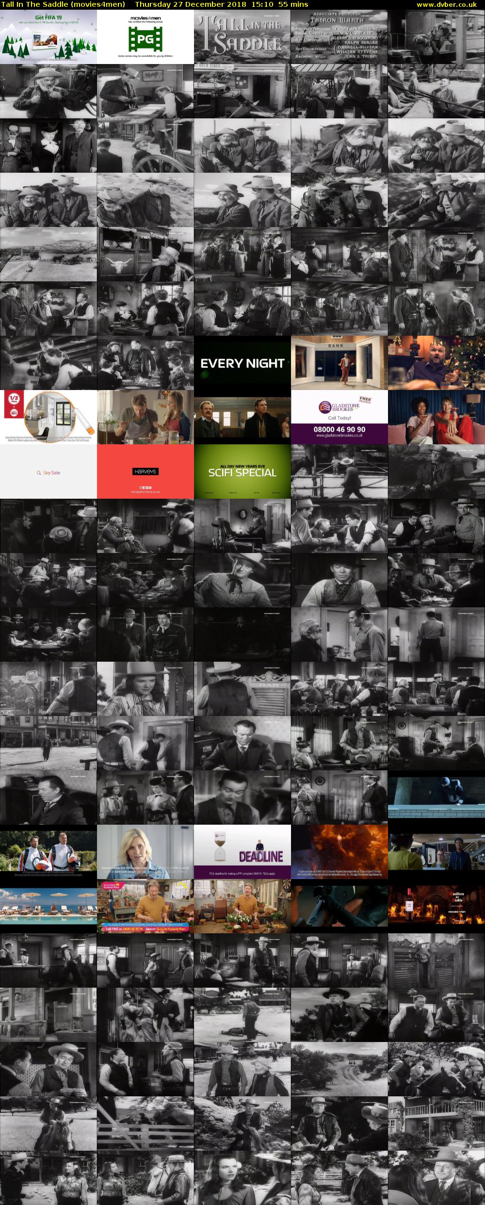 Tall In The Saddle (movies4men) Thursday 27 December 2018 15:10 - 16:05