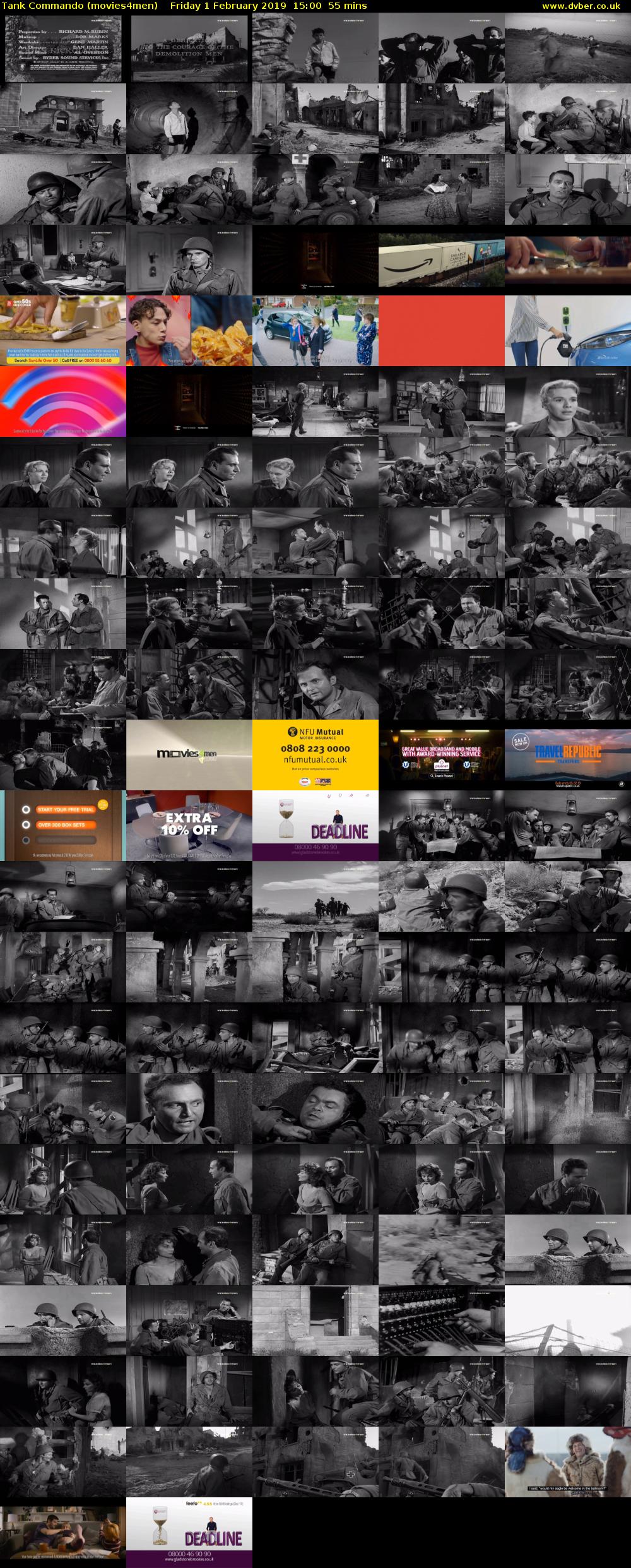 Tank Commando (movies4men) Friday 1 February 2019 15:00 - 15:55