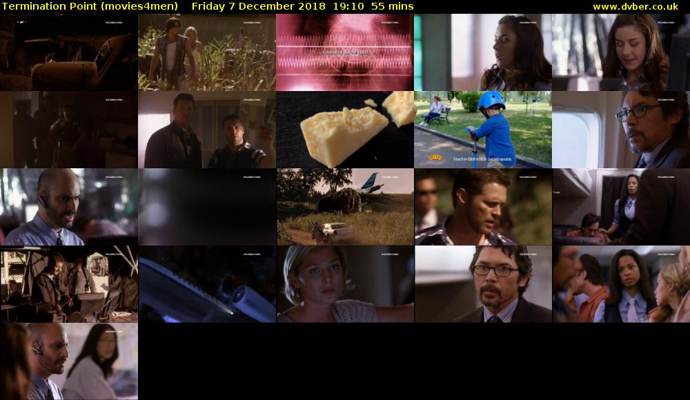 Termination Point (movies4men) Friday 7 December 2018 19:10 - 20:05