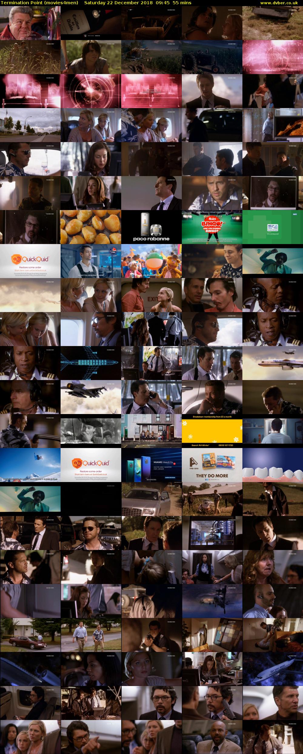 Termination Point (movies4men) Saturday 22 December 2018 09:45 - 10:40