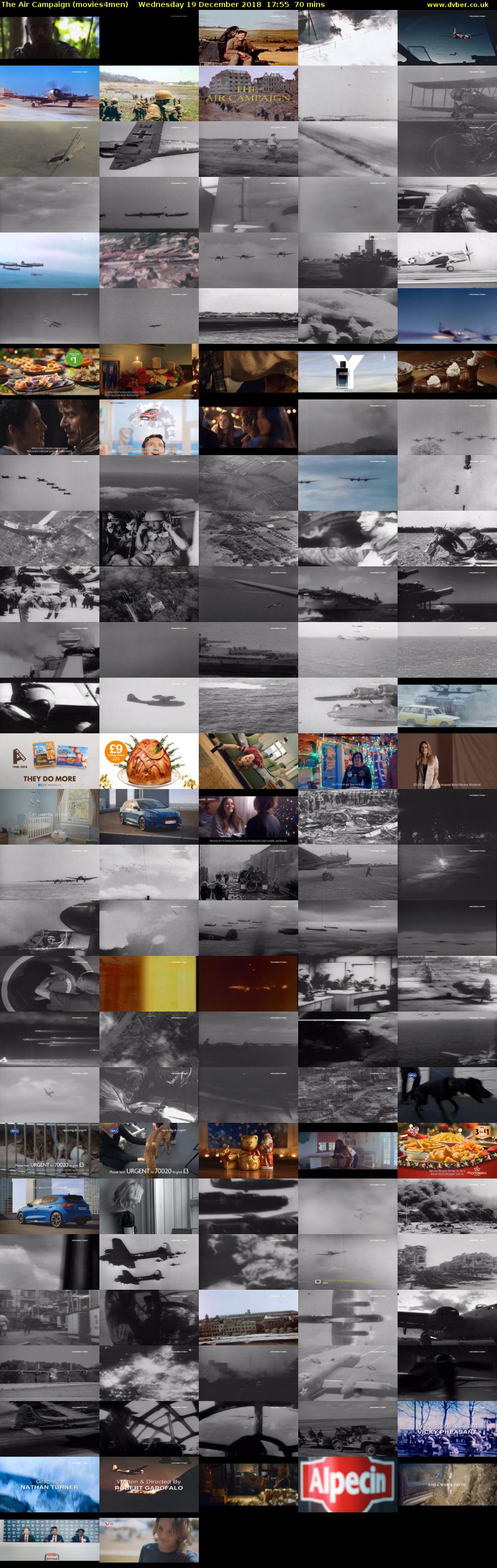 The Air Campaign (movies4men) Wednesday 19 December 2018 17:55 - 19:05