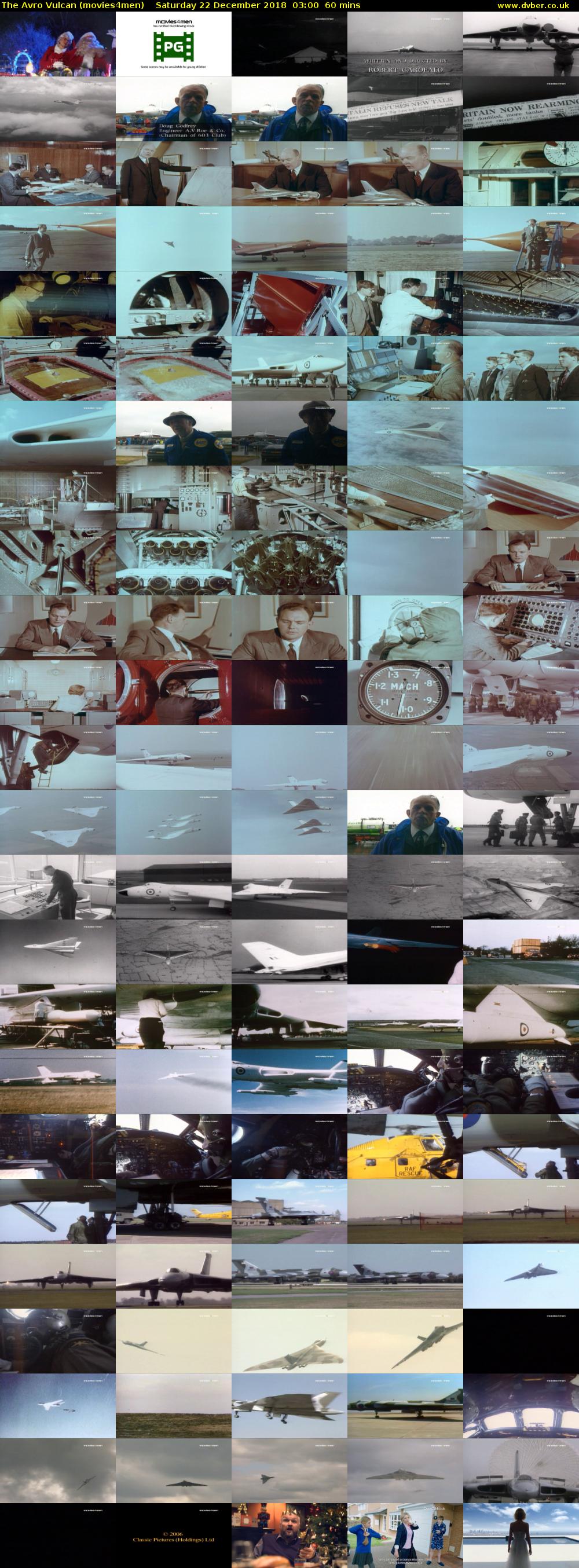 The Avro Vulcan (movies4men) Saturday 22 December 2018 03:00 - 04:00