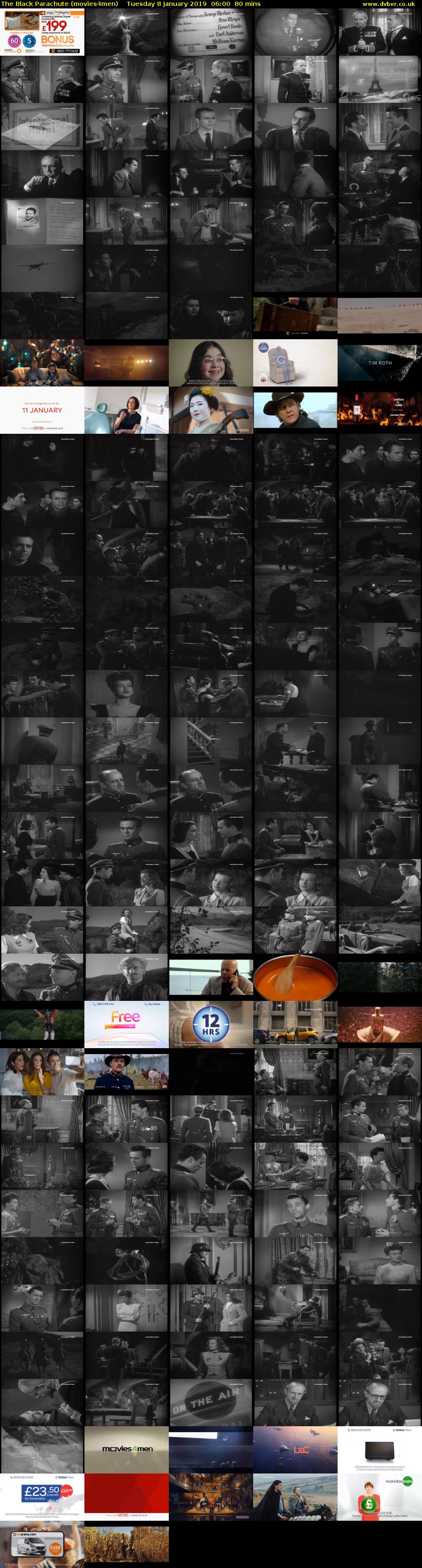 The Black Parachute (movies4men) Tuesday 8 January 2019 06:00 - 07:20