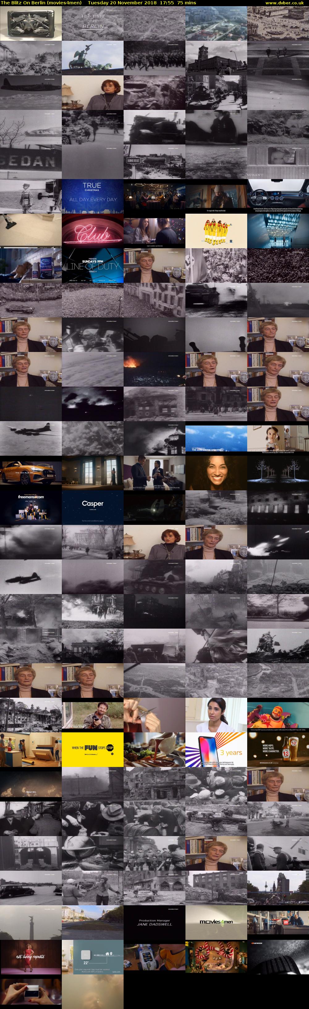 The Blitz On Berlin (movies4men) Tuesday 20 November 2018 17:55 - 19:10