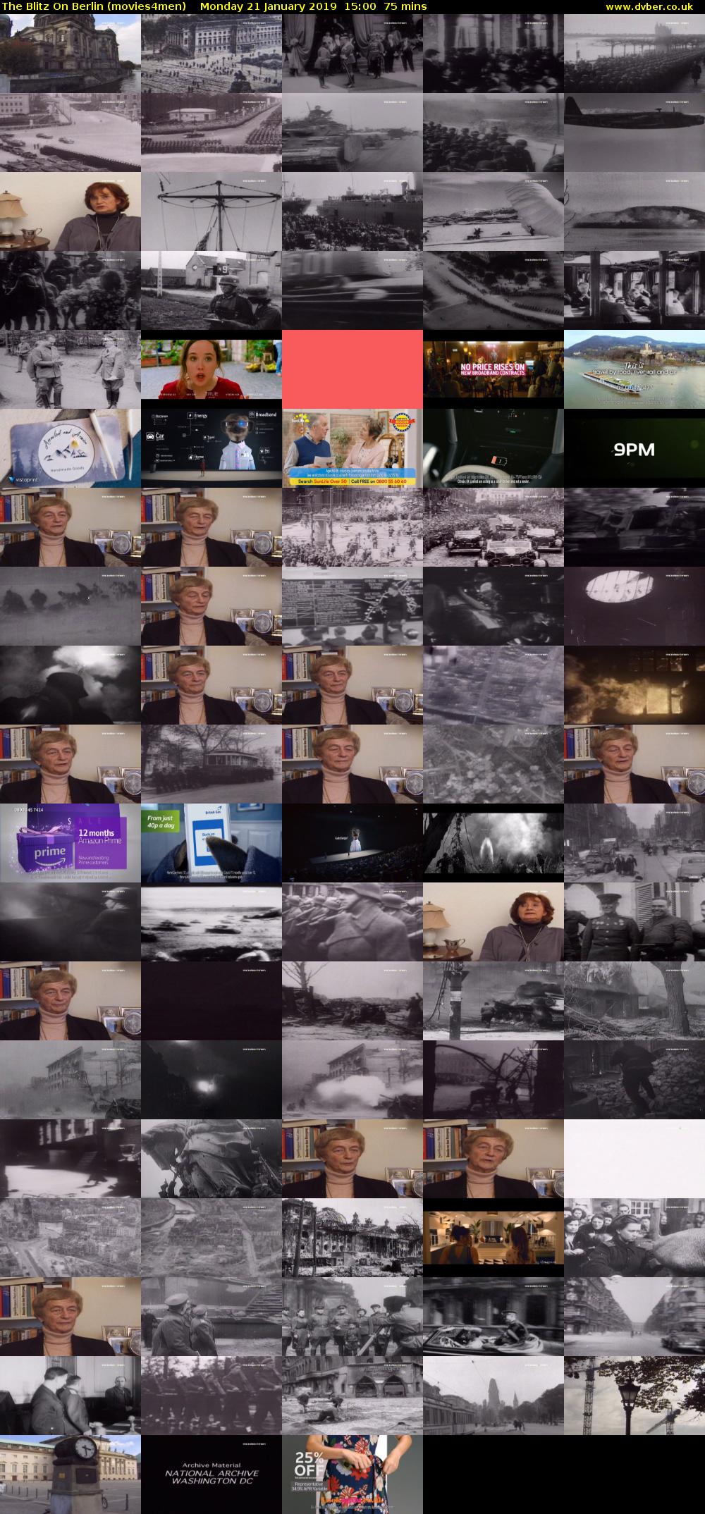 The Blitz On Berlin (movies4men) Monday 21 January 2019 15:00 - 16:15