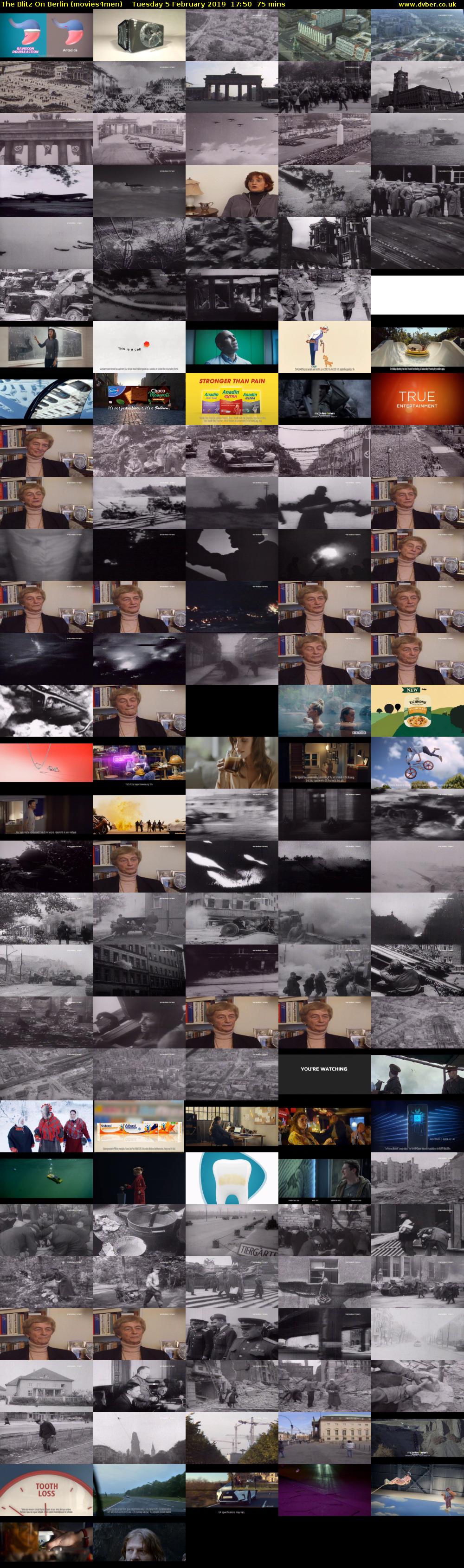 The Blitz On Berlin (movies4men) Tuesday 5 February 2019 17:50 - 19:05