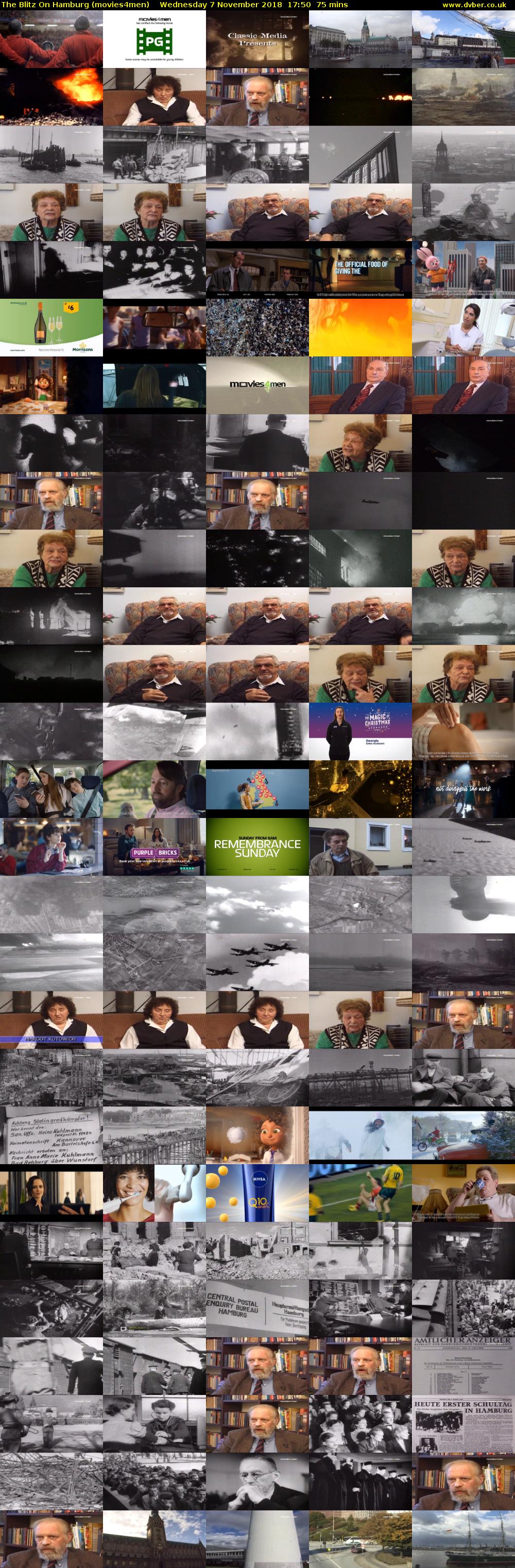 The Blitz On Hamburg (movies4men) Wednesday 7 November 2018 17:50 - 19:05