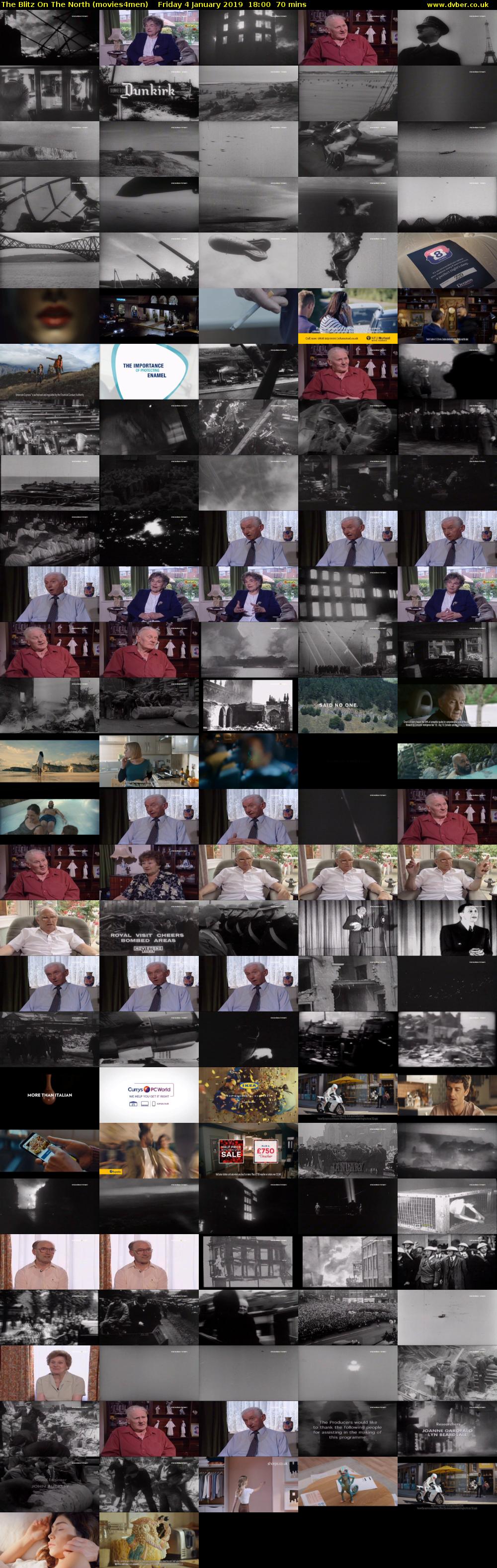 The Blitz on the North (movies4men) Friday 4 January 2019 18:00 - 19:10