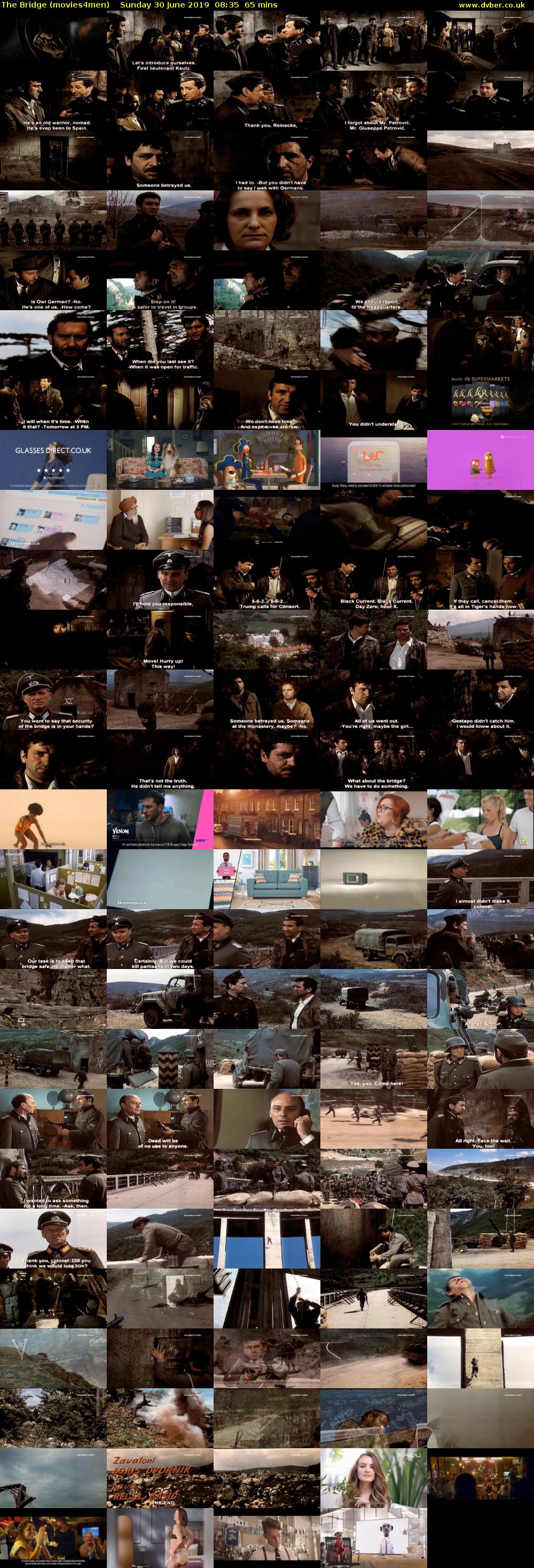 The Bridge (movies4men) Sunday 30 June 2019 08:35 - 09:40