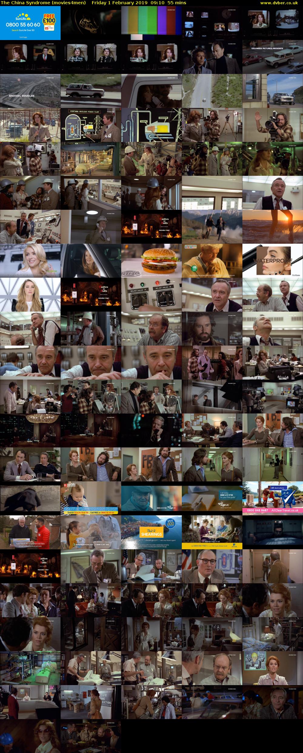 The China Syndrome (movies4men) Friday 1 February 2019 09:10 - 10:05