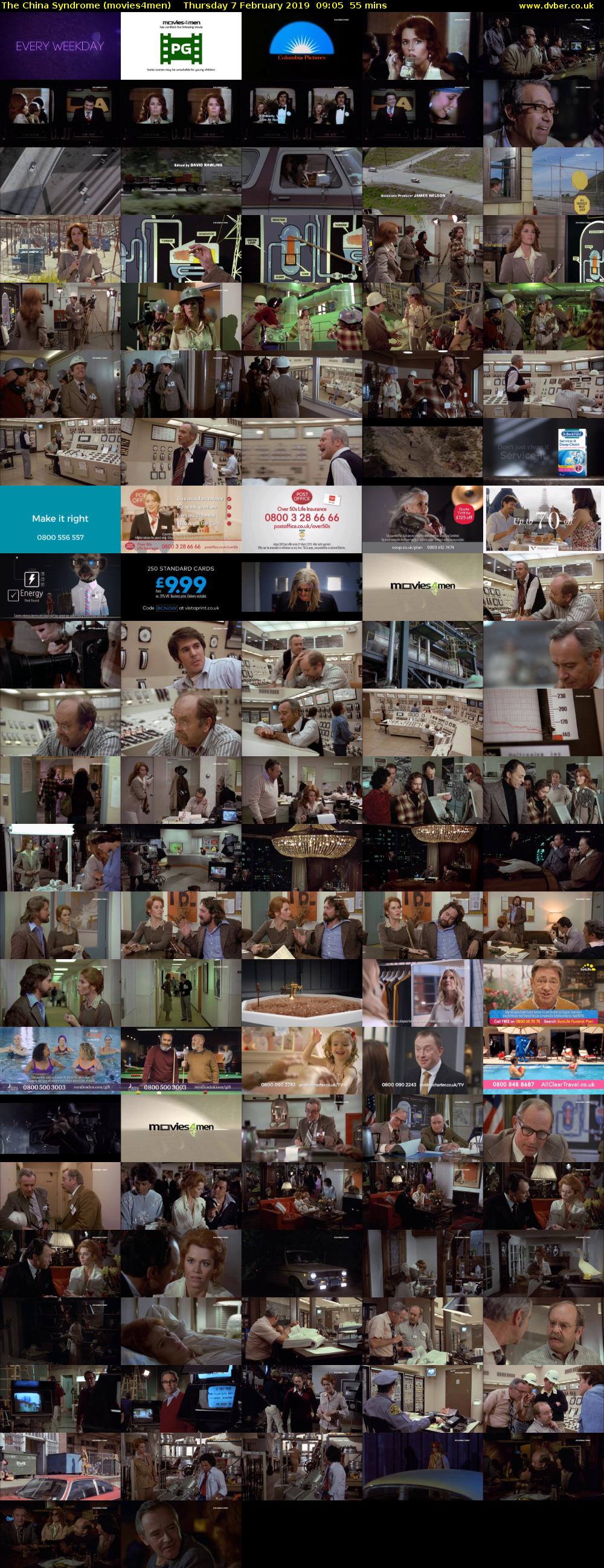 The China Syndrome (movies4men) Thursday 7 February 2019 09:05 - 10:00