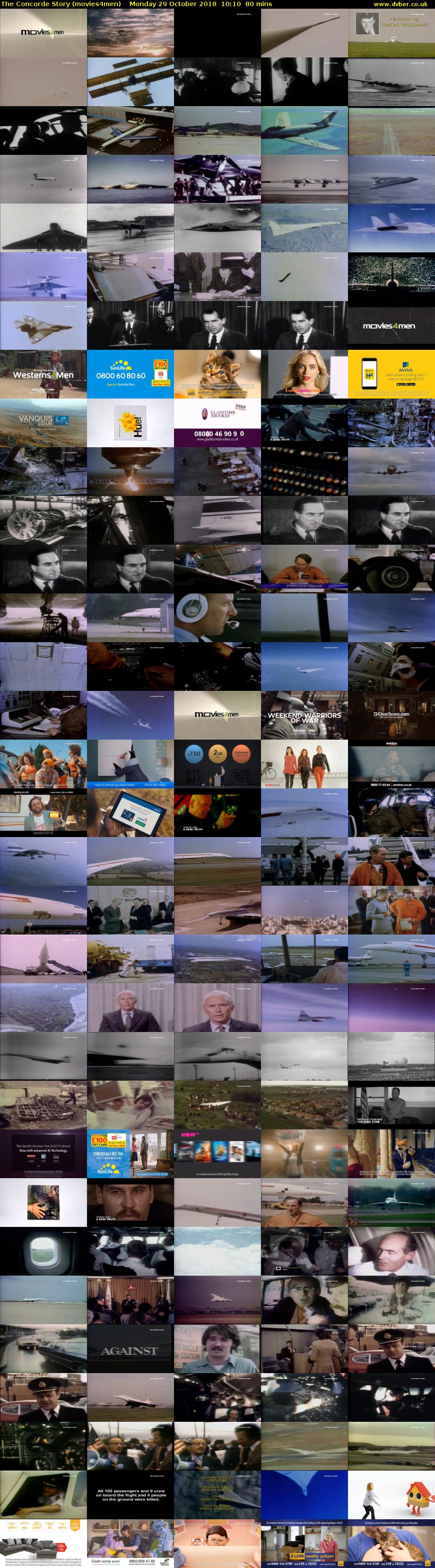 The Concorde Story (movies4men) Monday 29 October 2018 10:10 - 11:30