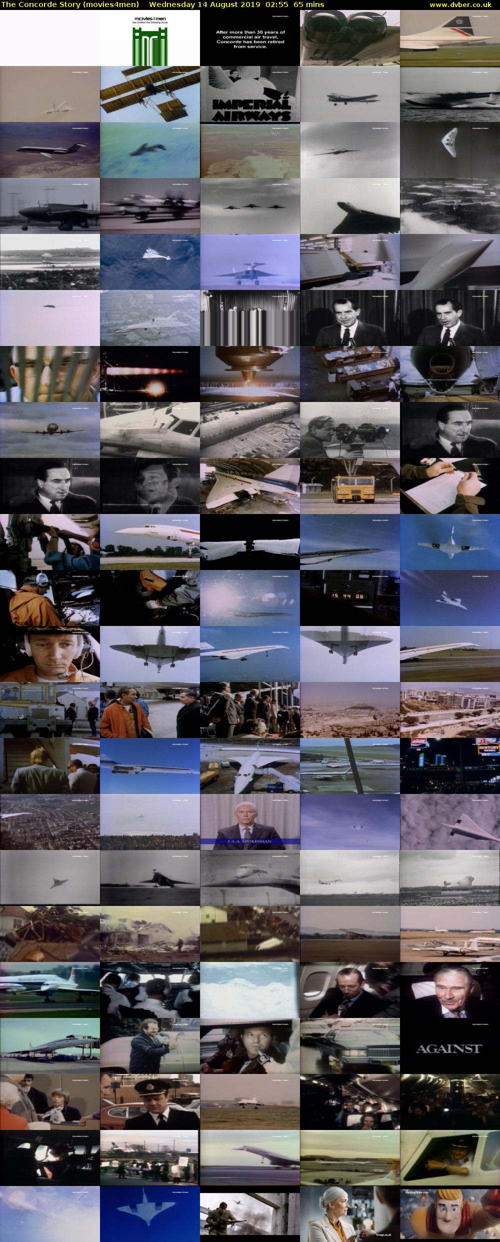 The Concorde Story (movies4men) Wednesday 14 August 2019 02:55 - 04:00