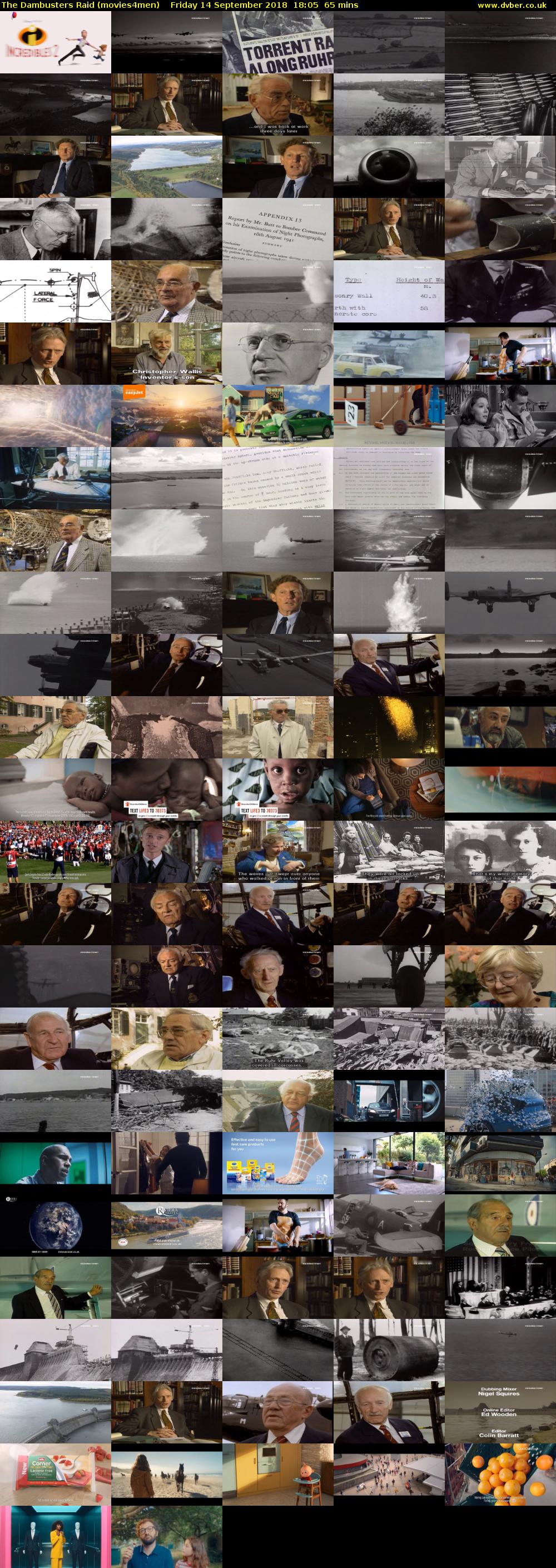 The Dambusters Raid (movies4men) Friday 14 September 2018 18:05 - 19:10