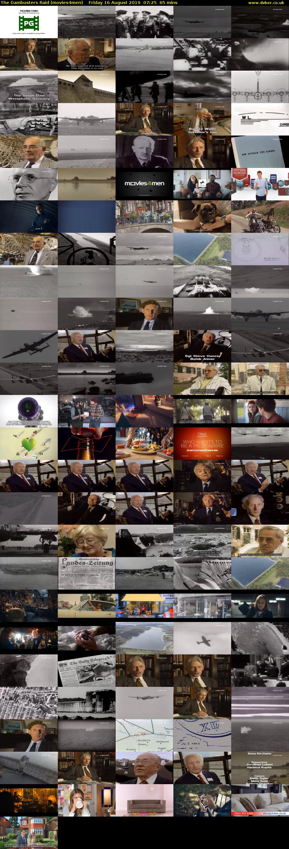 The Dambusters Raid (movies4men) Friday 16 August 2019 07:25 - 08:30