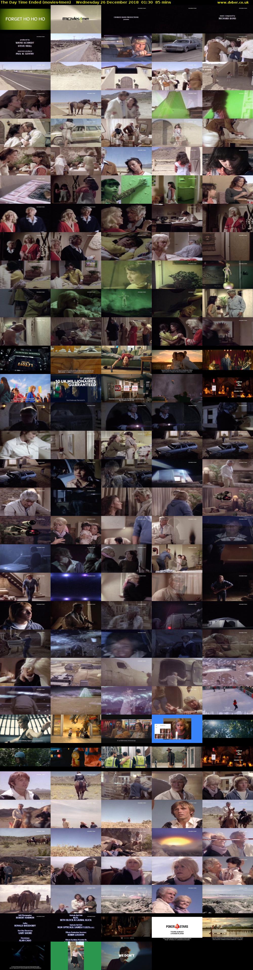 The Day Time Ended (movies4men) Wednesday 26 December 2018 01:30 - 02:55